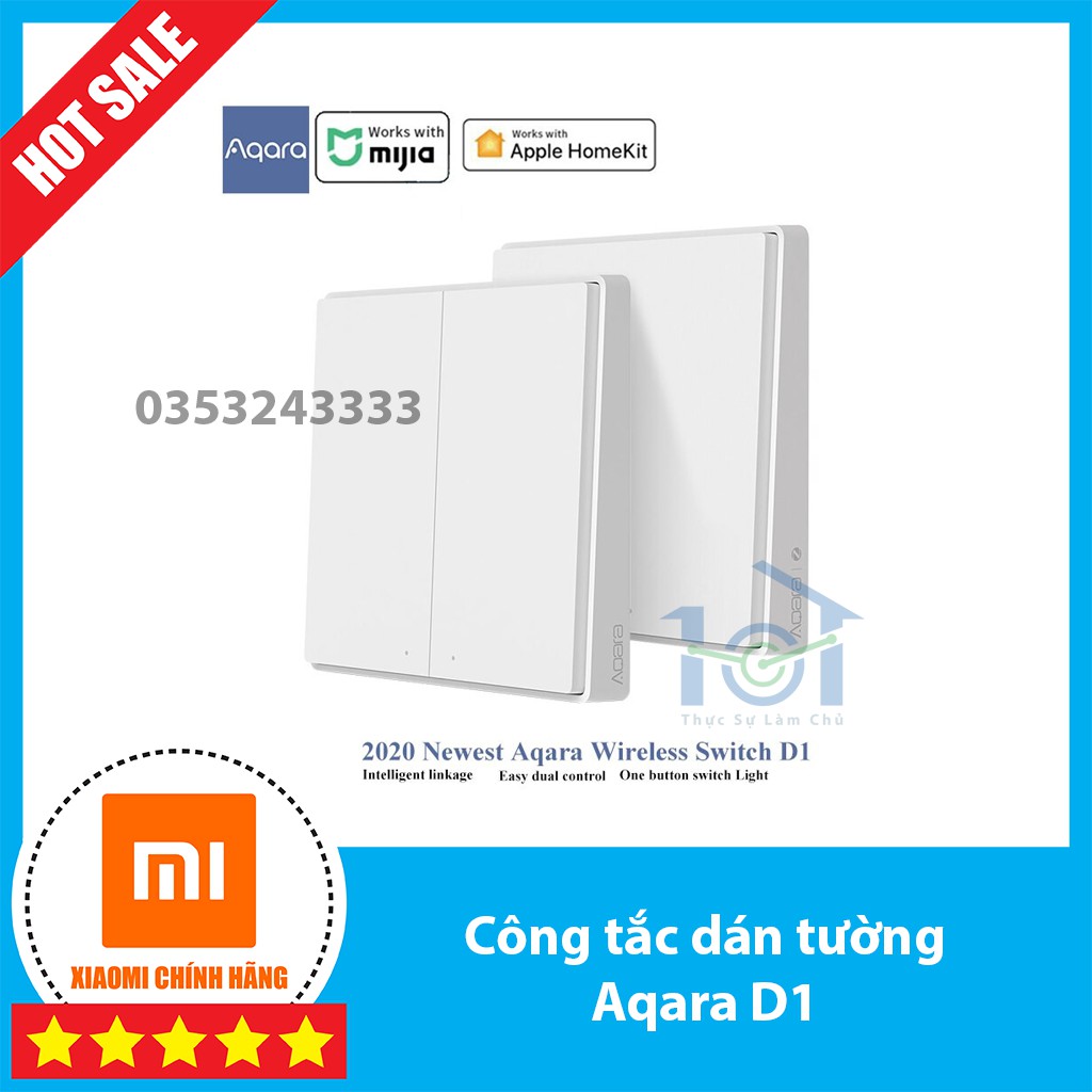 Công tắc dán tường Aqara Zigbee - D1