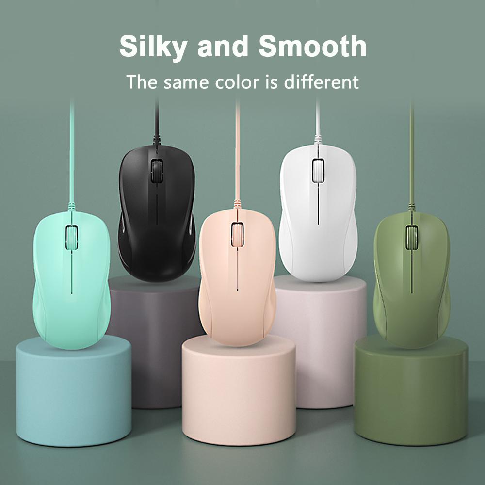 Chuột Chơi Game Có dây Mouse Game Mause Ergonomic 3 Phím Chuột Dành Cho HP Laptop Máy Tính Xách Tay MÁY TÍNH Game Thủ Chuột Hồng Cô Gái Người Phụ Nữ magic Mouse