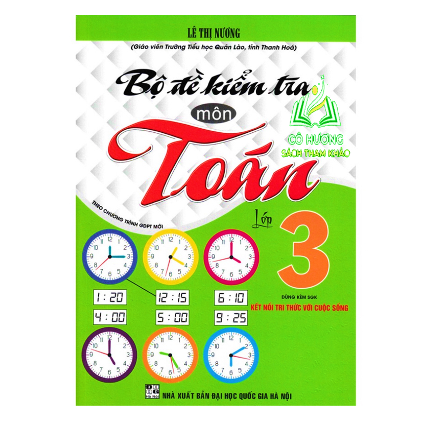 Sách - Bộ Đề Kiểm Tra Môn Toán Lớp 3 - HA 2023