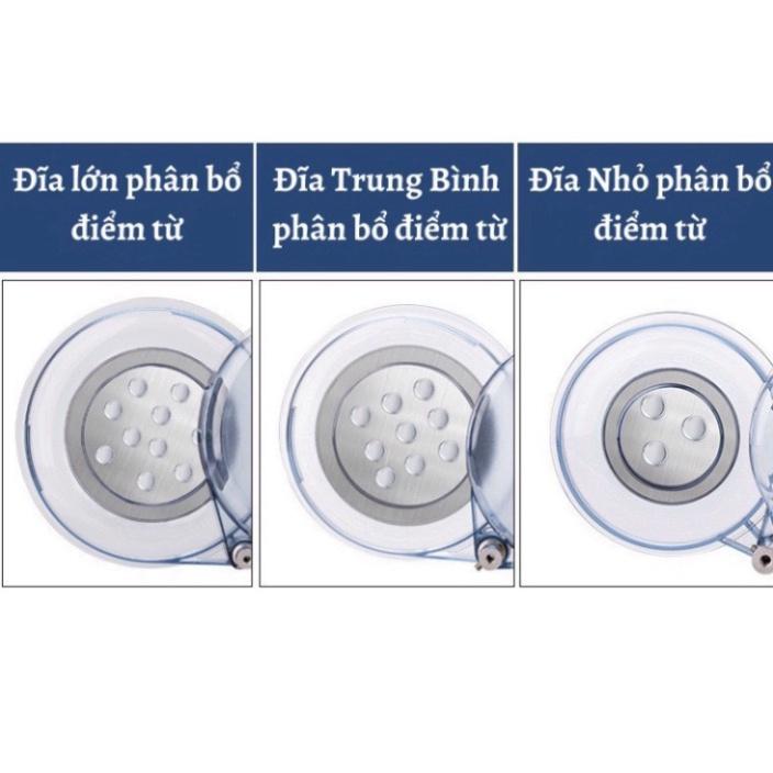 Xả hàng sale Khay trộn mồi , đựng mồi cao cấp Trong Suốt 3 tầng , cấu trúc 3 lớp siêu bền , xoay 360 độ thoải mái ( đồ
