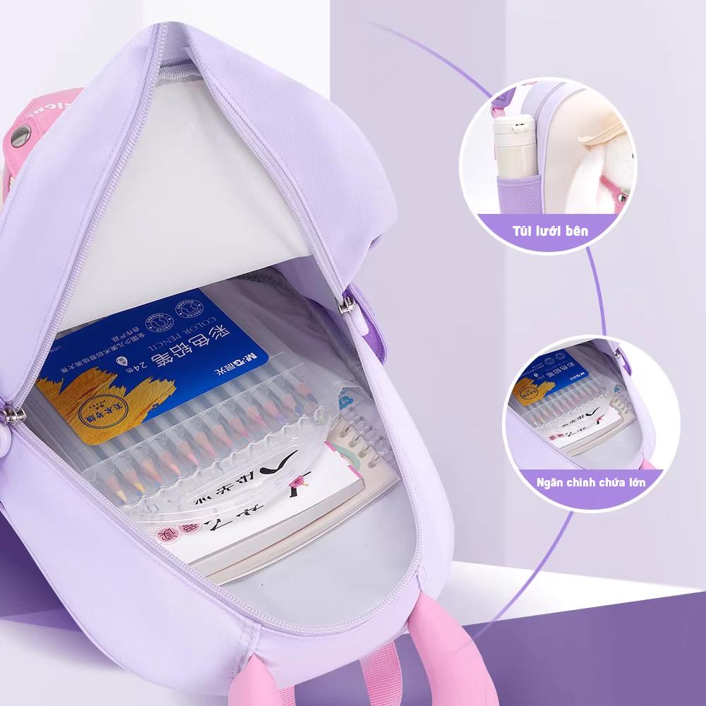 Ba Lô Mầm Non Mèo Con - Sun Eight 22316 - Màu Hồng