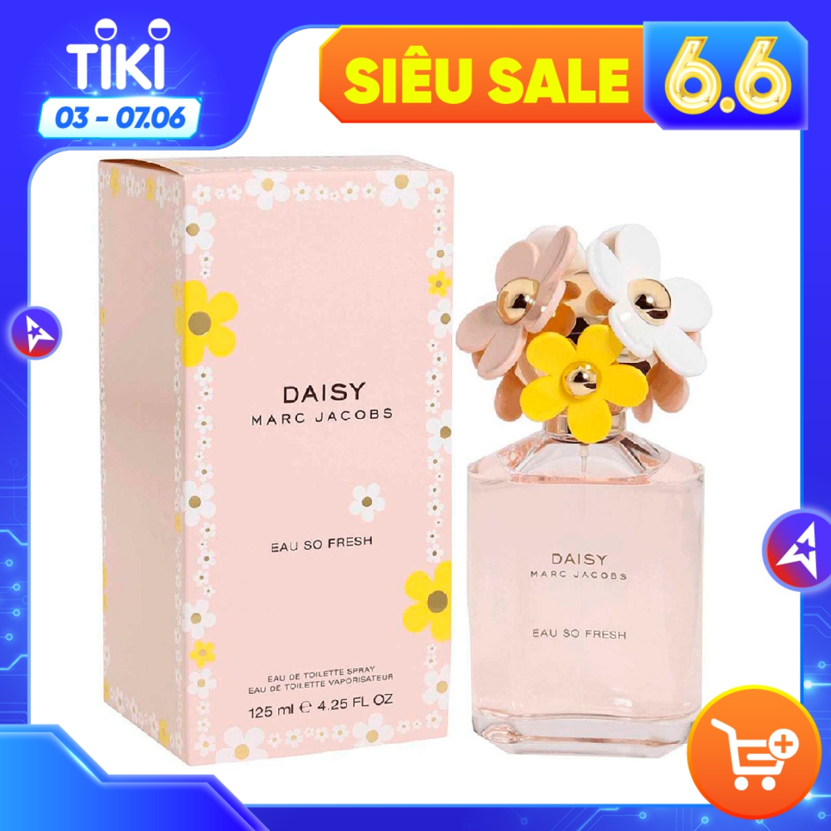 Nước Hoa Nữ Marc Jacobs Daisy Eau So Fresh - Eau De Toilette