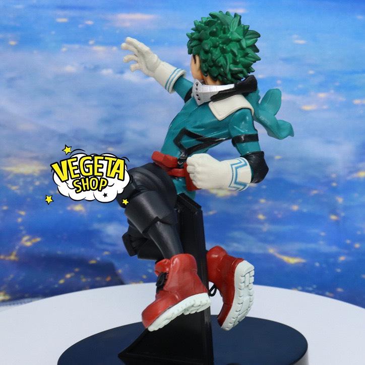 Mô hình My Hero Academia - Mô hình Học viện siêu anh hùng - Izuku Midoriya dạng chiến đấu - Deku - Cao 18cm - Full box