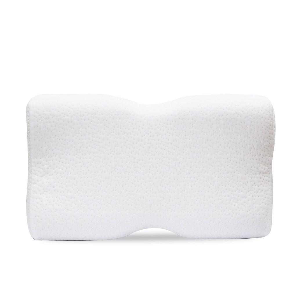 Gối Memory Foam 50D Hình Bướm HLW113  (60 x 35 cm) - Trắng