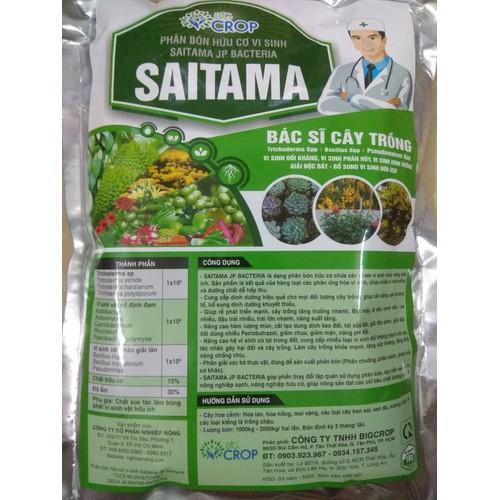 Phân bón hữu cơ vi sinh SAITAMA - gói 1 kg