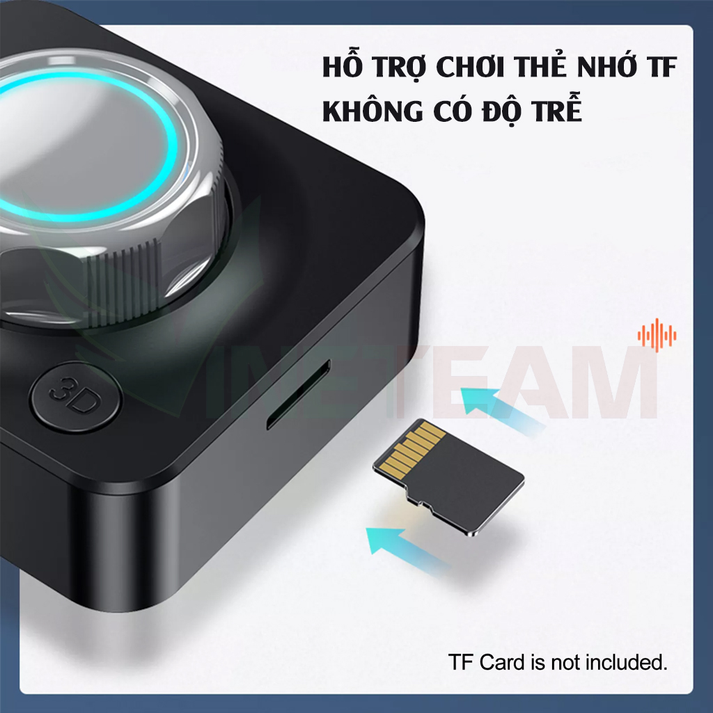 Thiết Bị Thu Phát Nhạc Không Dây Bluetooth 5.0 Vinetteam C39 Âm Thanh Đa Chức Năng TF AUX 3.5mm RCA Cho Loa Ô Tô Tai Nghe Bluetooth  Biến Loa Thường Thành Loa Bluetooth - Hàng Chính Hãng