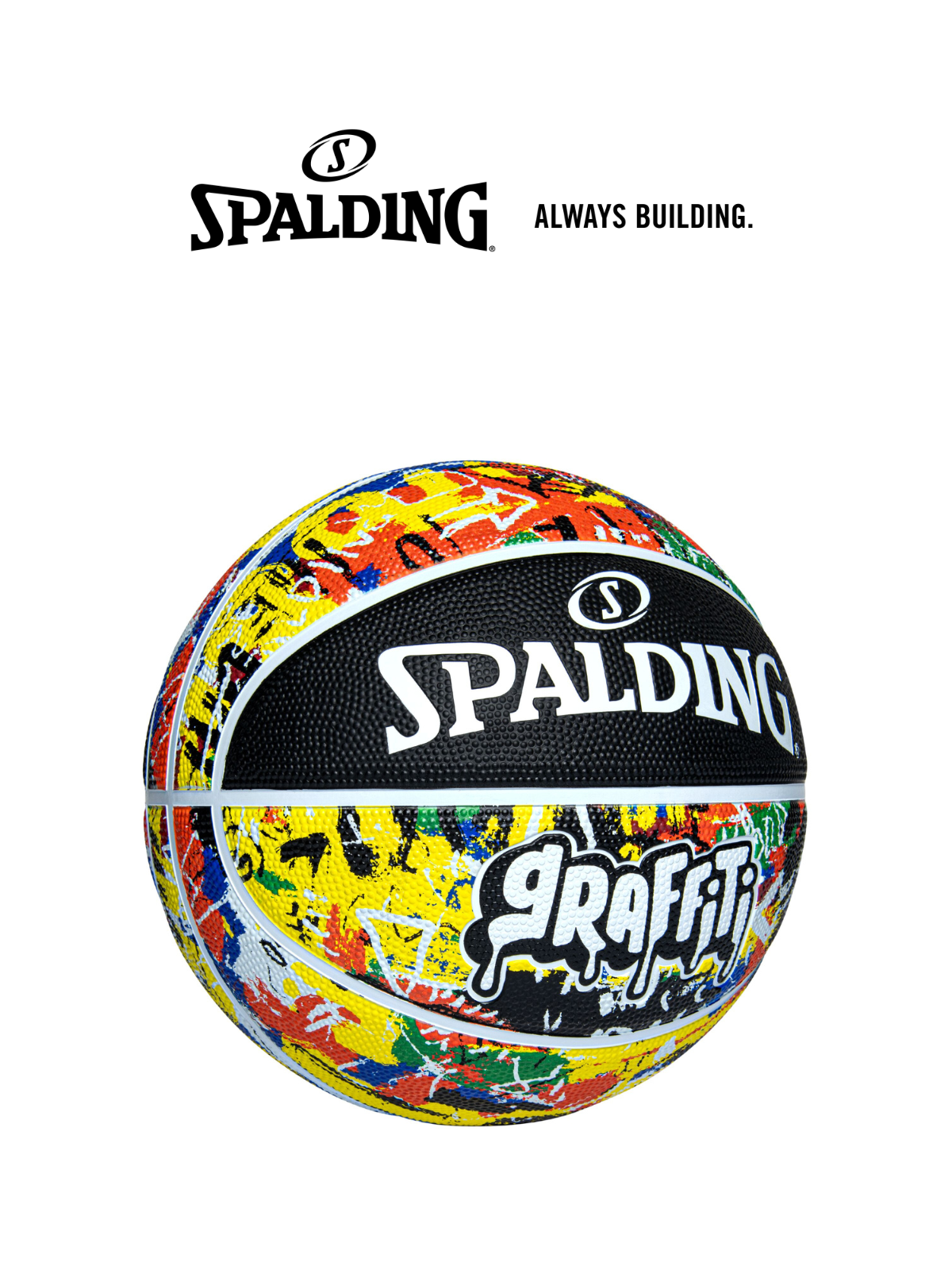 Bóng rổ Spalding Rainbow Graffiti Size 7