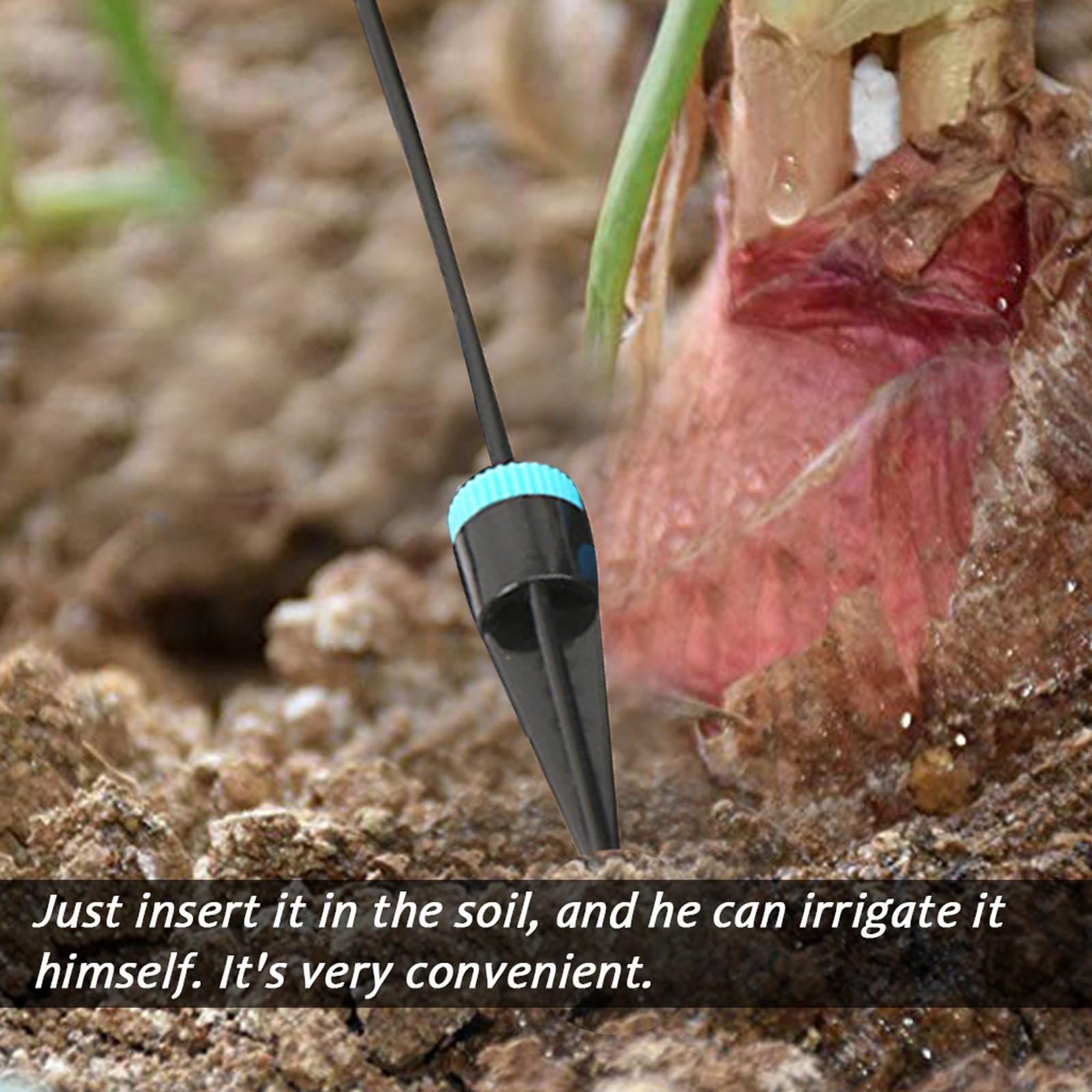 Drip Irrigation Kit Garden Irrigation System with 10 Nozzle Plant Garden Watering Drip Automatic Garden Watering System Kit