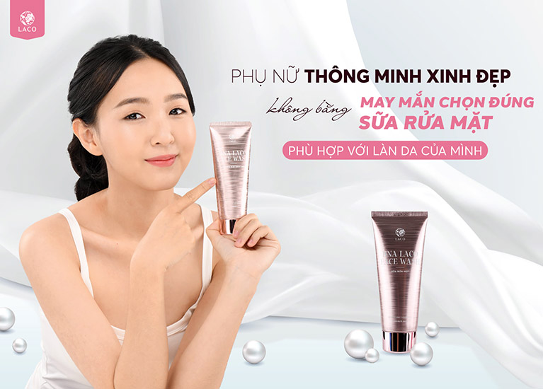 SỮA RỬA MẶT LACO DNA - LACO DNA FACE WASH