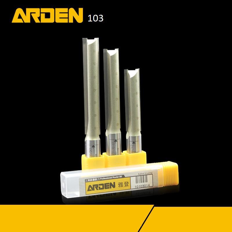 ARDEN 103 - Mũi dao CNC 12.7x12.7 cắt phá 2 lưỡi thẳng dài 50,63,76mm