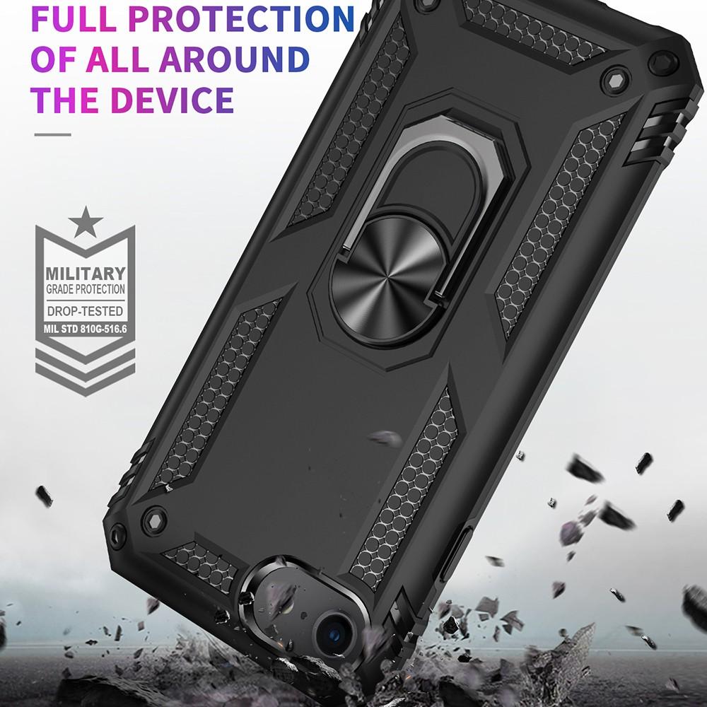 Ốp lưng dành cho iPhone SE 2020 chống sốc 2 lớp kèm nhẫn iring làm giá đỡ