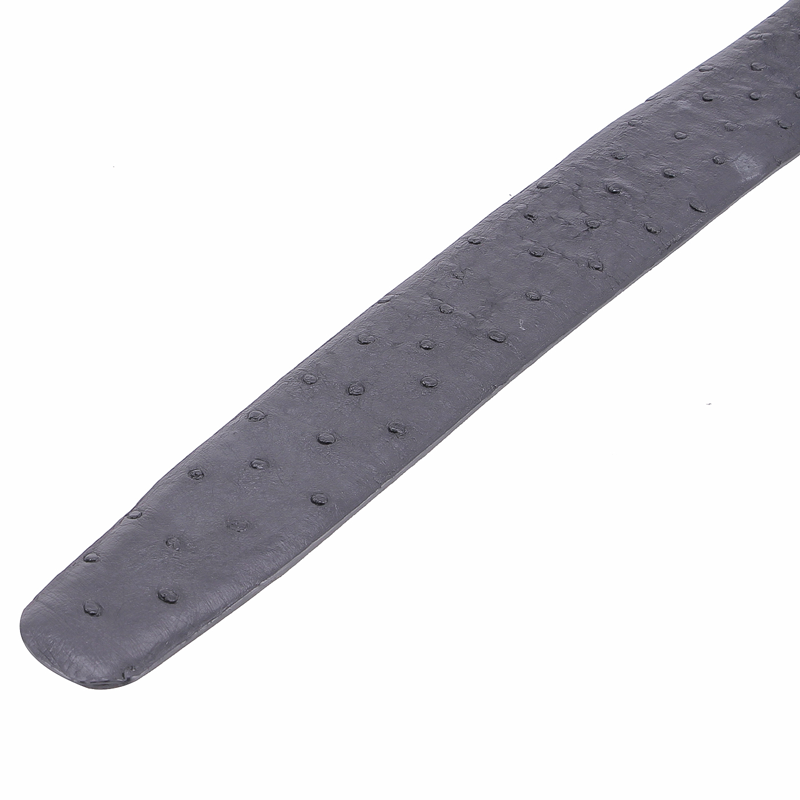Thắt lưng nam da đà điểu Huy Hoàng da hột 4P màu đen, nâu đất, vàng bò, nâu đỏ HC4433-34-35-36