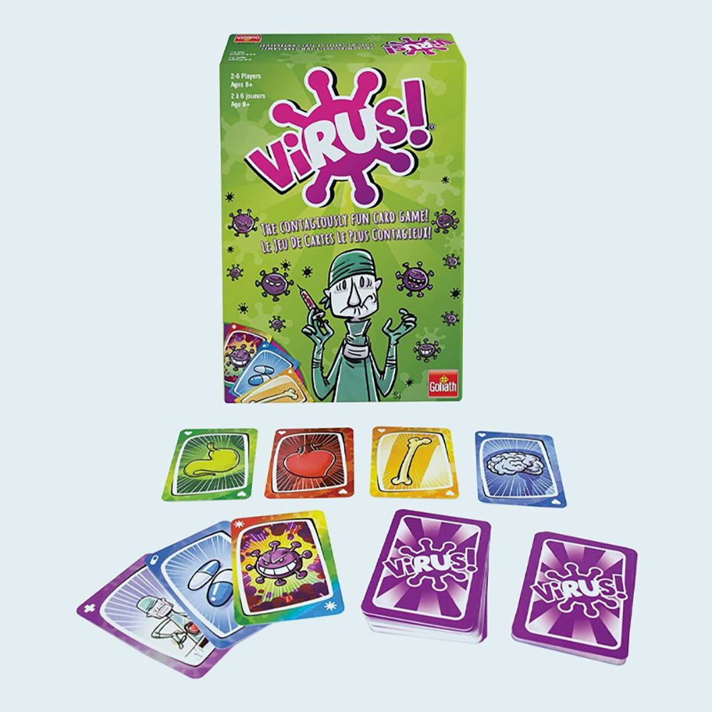 Board Game Goliath Virus Bộ Thẻ Trò Chơi Vui Nhộn