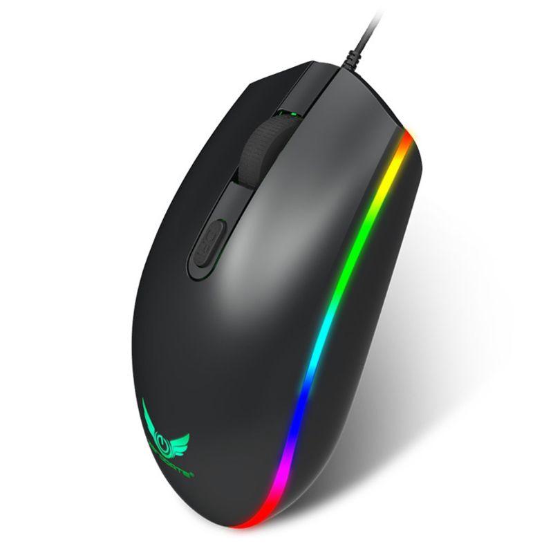 Chuột Quang Chơi Game Có Dây H.S.V Rgb Chuyên Nghiệp Cho Pc Laptop Notebook