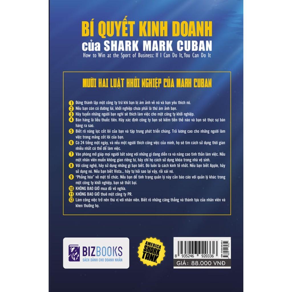 Sách - Bí Quyết Kinh Doanh Của Shark Mark Cuban - MCBooks