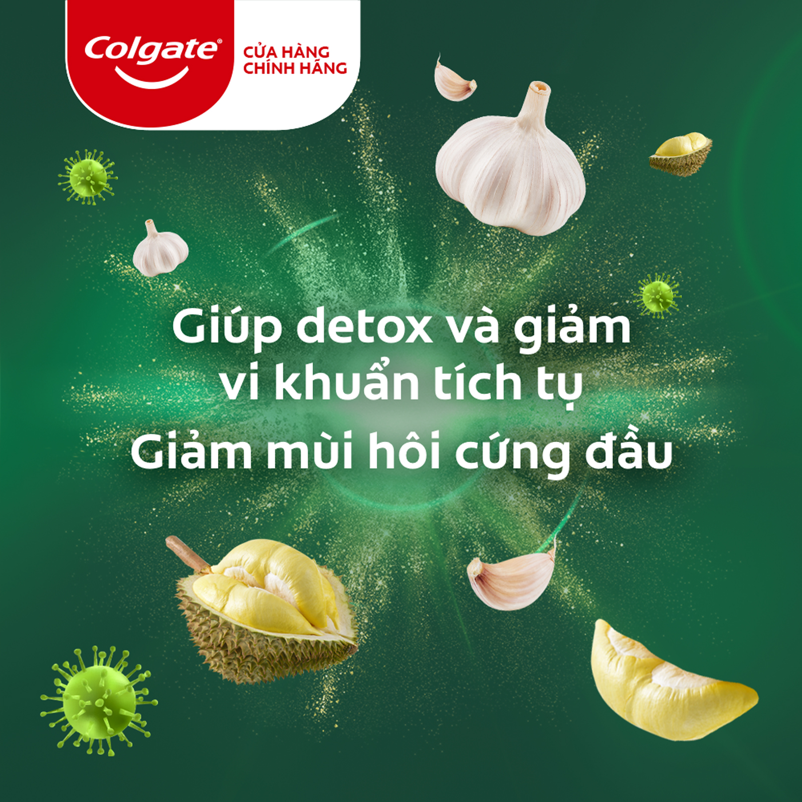 [ 1 Thùng ] 12 Chai xịt thơm miệng Colgate Herbal Detox từ tinh chất thảo mộc 9ml