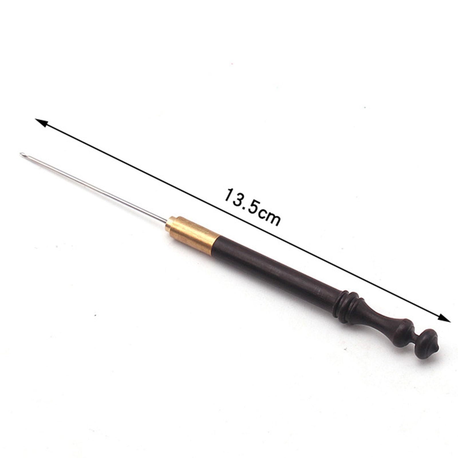 Hook with 1 Needle Embroidery Beading Needle Tools Sequin Beads Needle Set Crochet Tool Kit