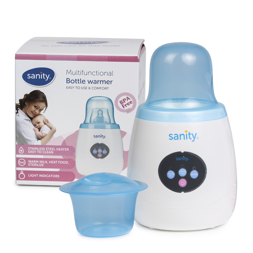 Máy Hút Sữa Điện Đôi Sanity AP-5316 - Tặng Kèm Máy Hâm Sữa Sanity