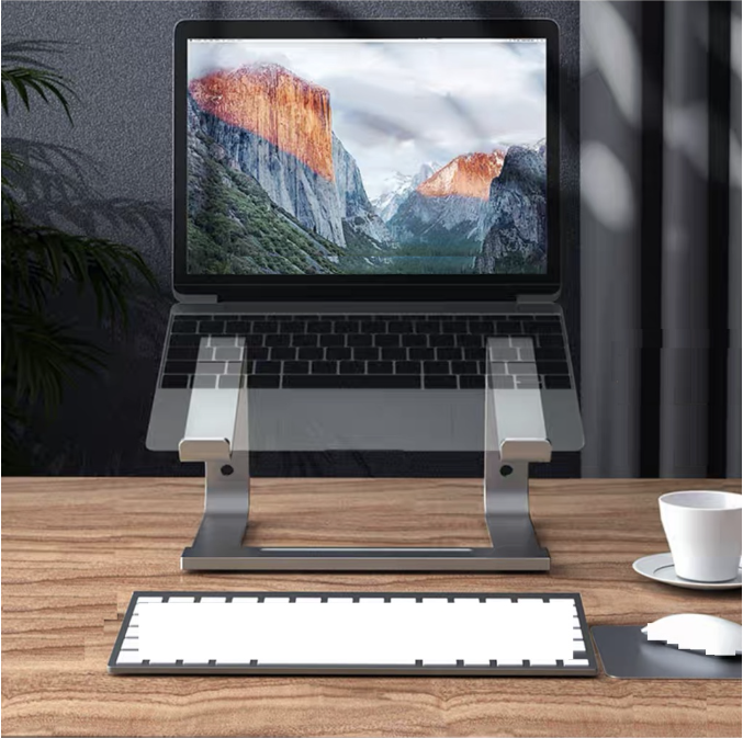 Z4 - Giá Đỡ Macbook Laptop Nhôm cho máy 11 inch - 17 inch gấp gọn có thể tháo rời kiêm đế tản nhiệt cao cấp