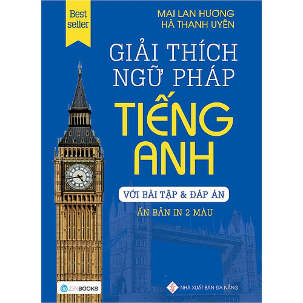 Giải Thích Ngữ Pháp Tiếng Anh (In 2 Màu) - Bản Quyền