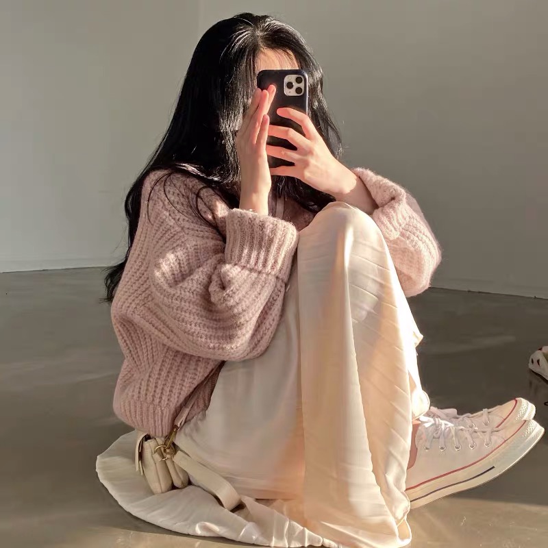 Áo khoác len cardigan ulzzang hàn quốc