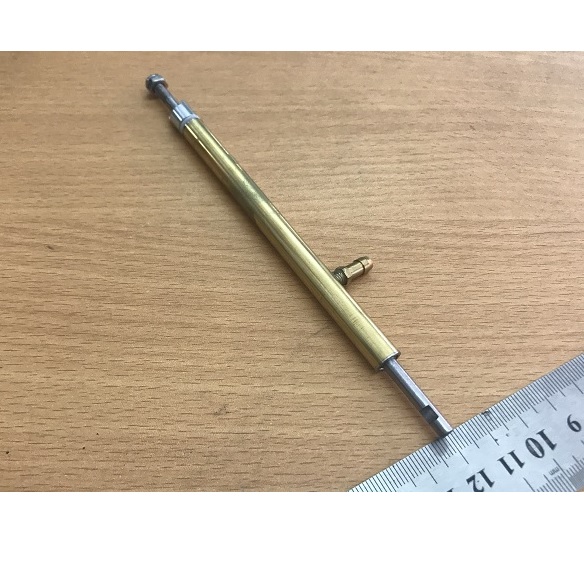 Trục chân vịt dài 15cm có khóa đầu lõi 3mm và 4mm