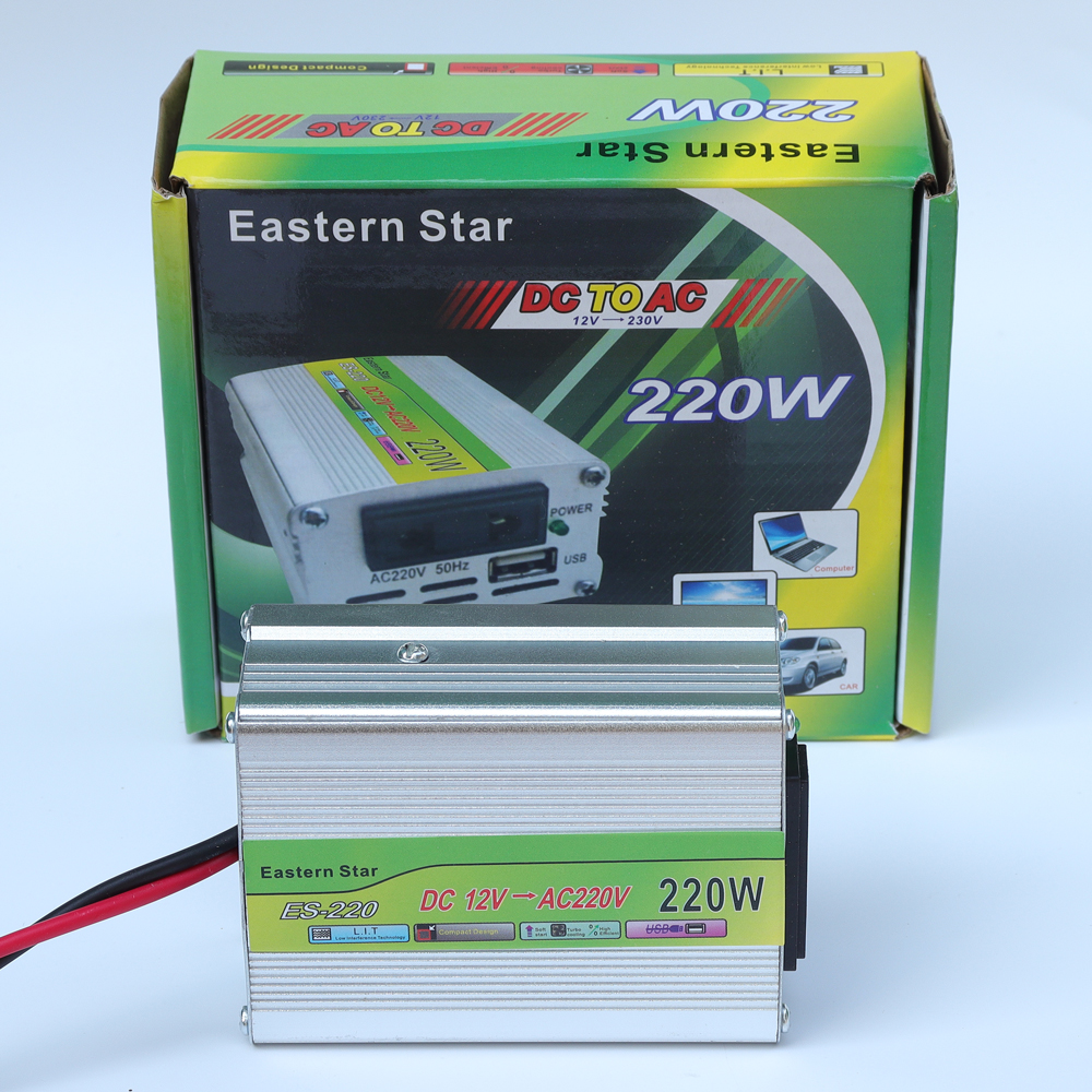 Bộ kích điện 12V DC sang 220V AC 220W LY-220