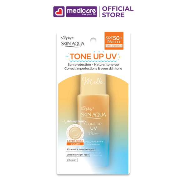 Sữa chống nắng SUNPLAY skin aqua tone up SPF50+ PA++++ 50g
