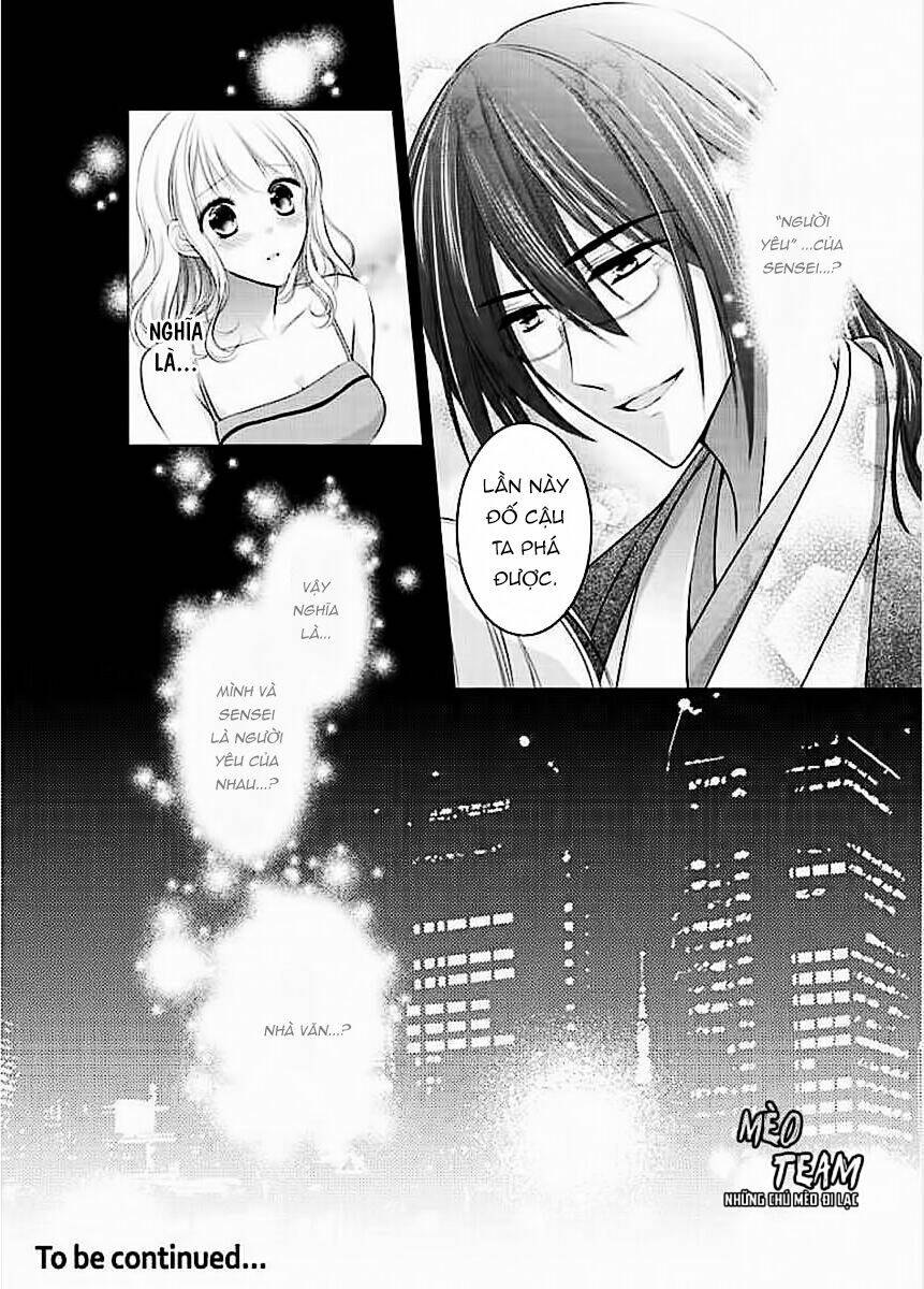 tiểu thuyết gia gợi cảm thì thầm bên tai cô gái nhỏ chapter 3 24