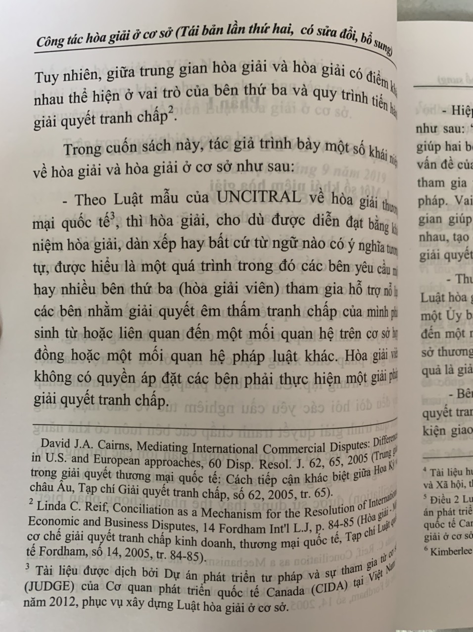 Công tác hòa giải ở cơ sở