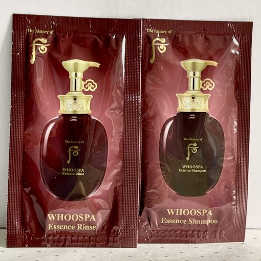 Combo 10 gói dầu gội và 10 gói dầu xả Đông Y Whoo Spa shampoo và rinse