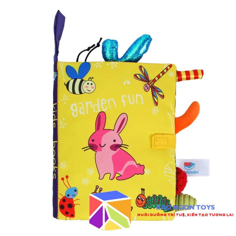 SÁCH VẢI ĐUÔI PHÁT TRIỂN GIÁC QUAN VÀ KỸ NĂNG MONTESSORI