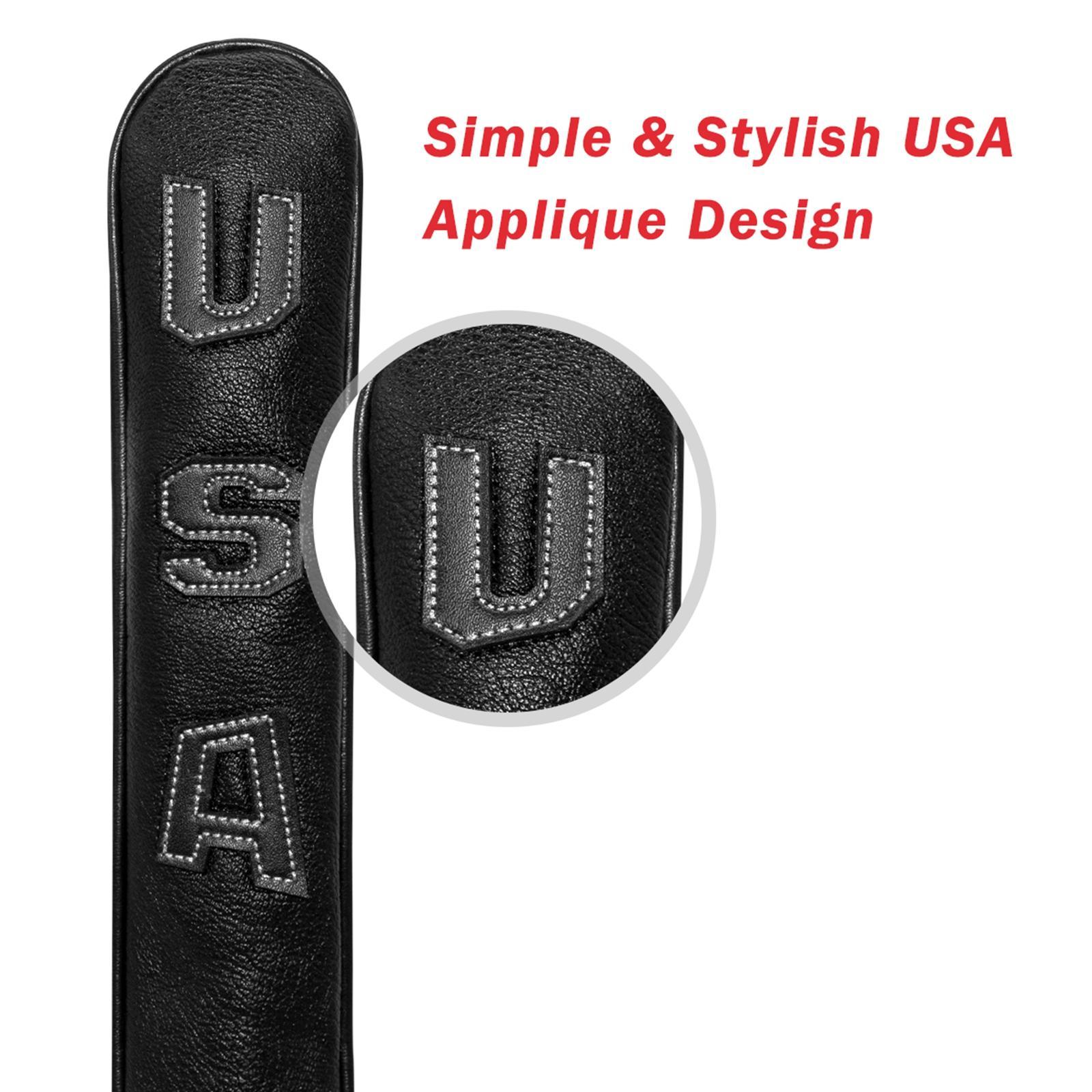 Golf Alignment Stick Black White Black White 33cmx5.5cm