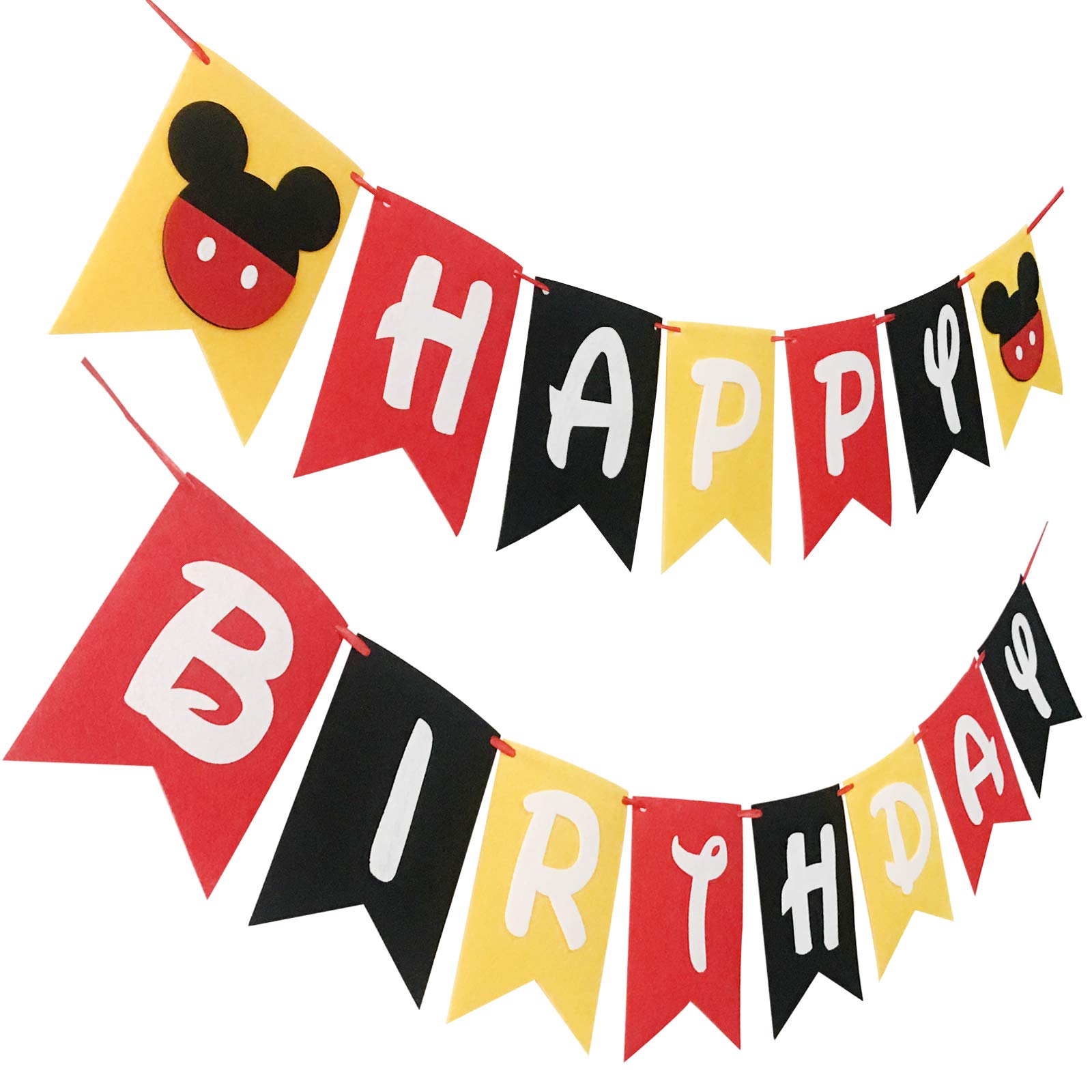 Dây cờ trang trí chuột Mickey banner CCH20