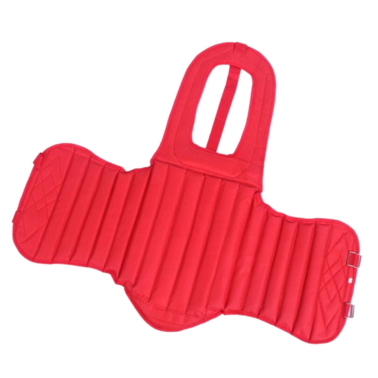 Unisex Karate Chest Guard Taekwondo Protector Muay Thai Rib  Armour