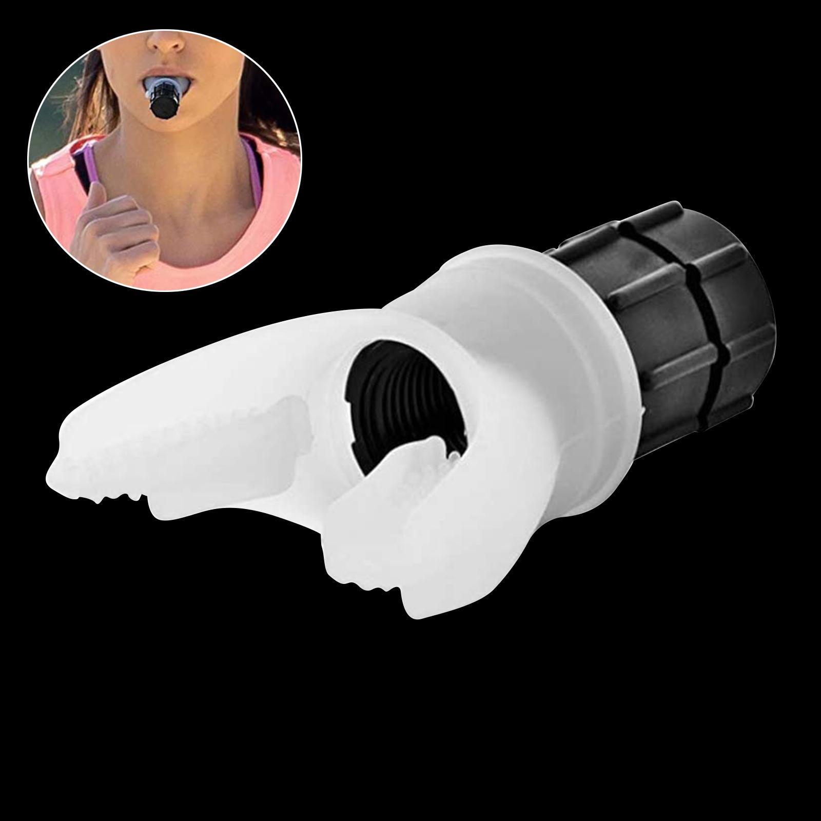 2xGym Lung Exerciser Food Grade Silicone Fitness Lung Expanding Mouthpiece