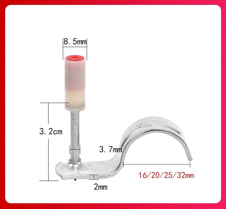 50 Đinh vít Bê Tông Bắn Ty Trần Thạch Cao, Tôn, Sắt Thép Dùng Kẹp Dây Điện 8.5MM Dùng Cho Sún Bắn Đinh Cầm Tay Có Cần Nối Dài 3.5M