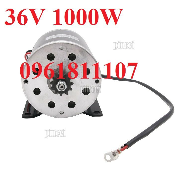 Motor MY1020 36v 1000W cho xe ATV 4 bánh