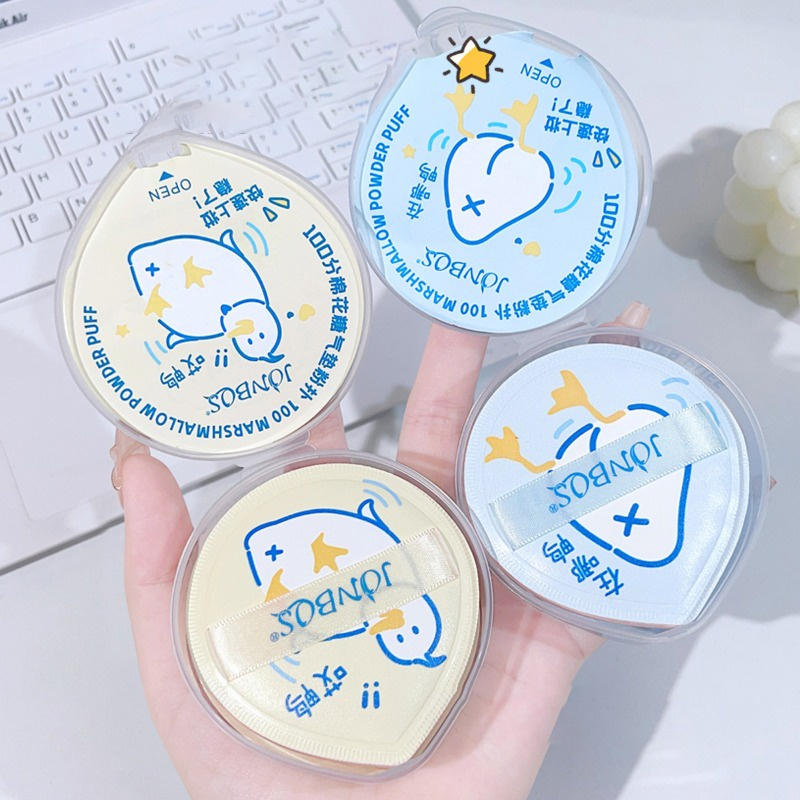 Bông Mút Trang Điểm XIXI Có Thể Sử Dụng Ướt Và Khô Chất Liệu Cotton Mềm Mại Co Giãn