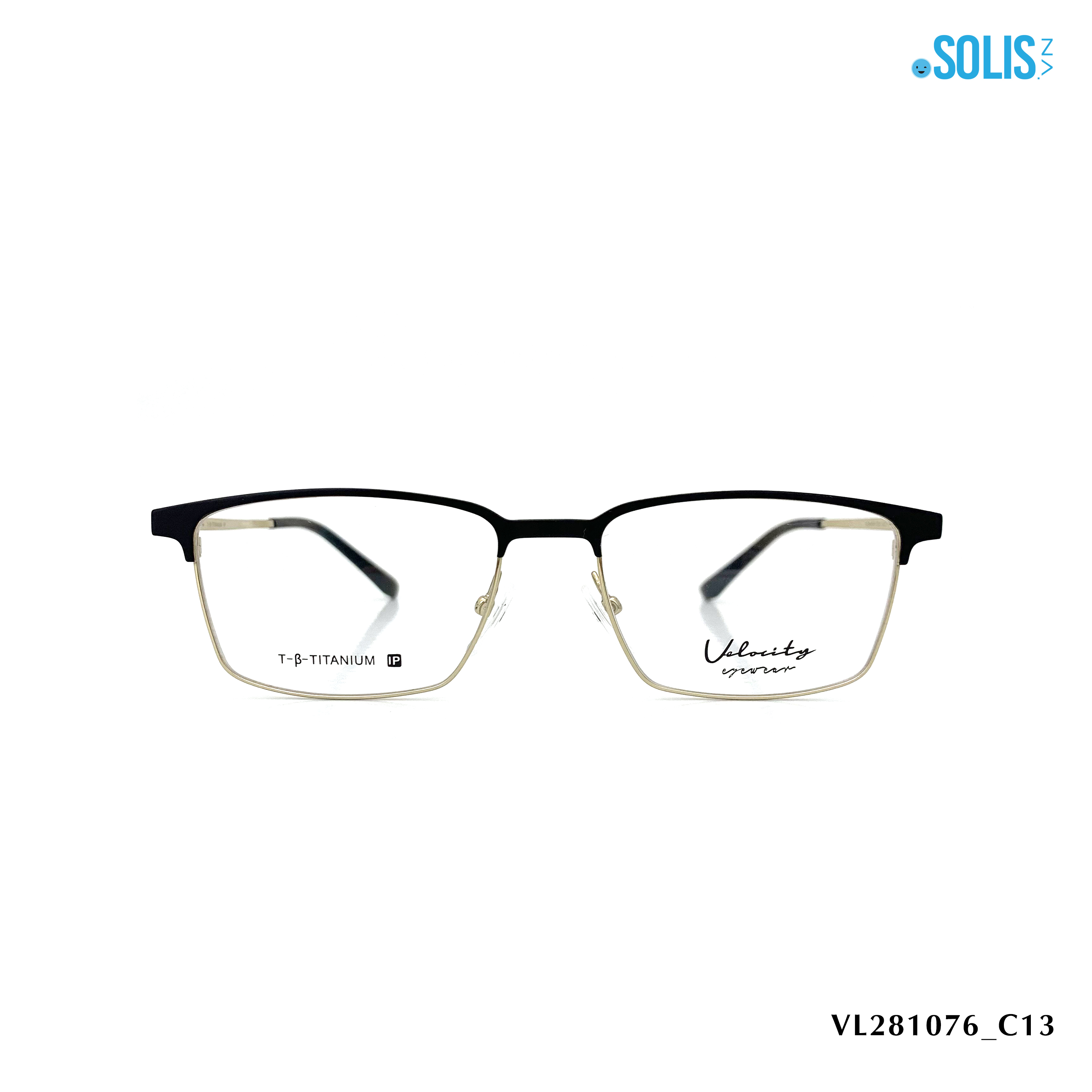 Gọng kính kim loại hiệu Velocity VL281076 KÍCH THƯỚC 53-17-146
