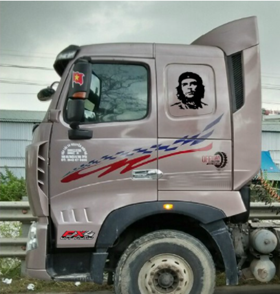 Sticker trang trí xe tải, decal dán xe tải nhiều mẫu đủ bộ Chevra, Fx4, Offroad....