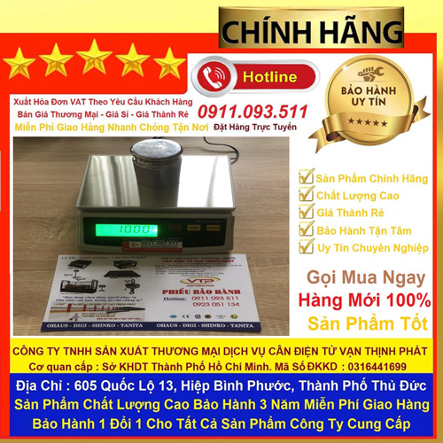 Cân Điện Tử FEH VMC 6 kg