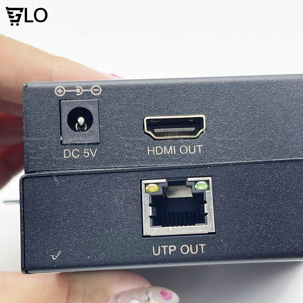 Bộ Thiết Bị Nối Dài HDMI Bằng Dây Lan 120-150m (Hdmi Extender 150m) - Bộ Kích Tín Hiệu HDMI Chống Nhiễu Cực Tốt