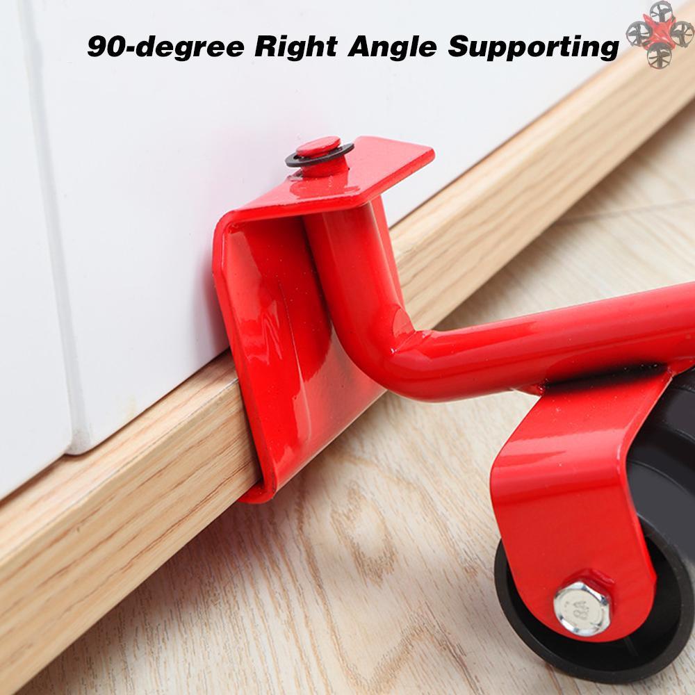 Bộ Dụng Cụ Hỗ Trợ Di Chuyển Đồ Nội Thất 4 Bánh Xe 180 Độ