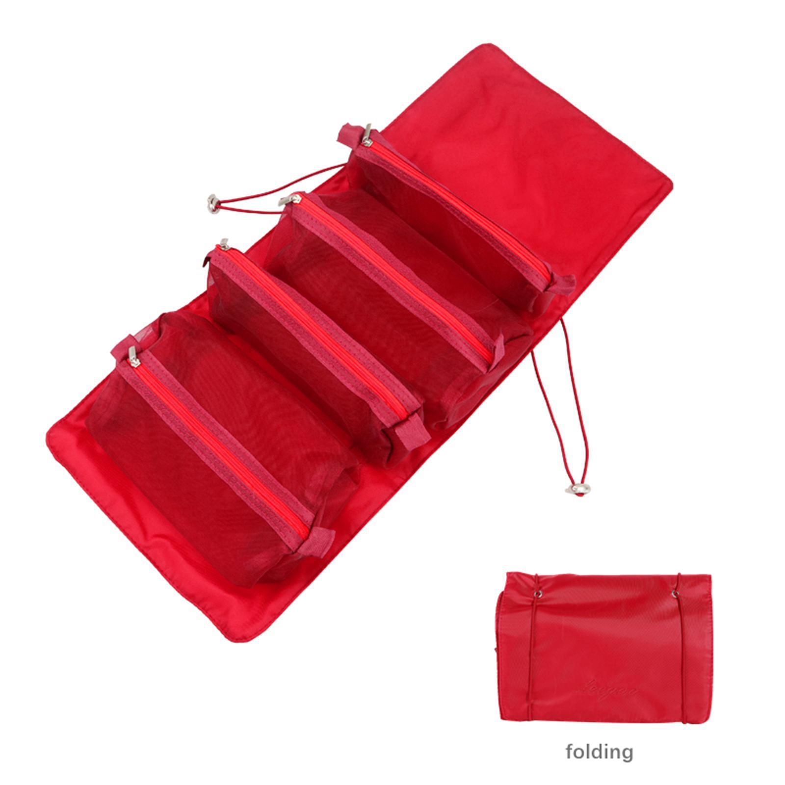 Makeup Cosmetic Bag Adjustable Tightness for Brushes Set Bathroom