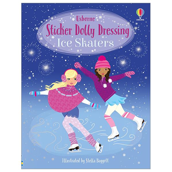 Sticker Dolly Dressing Ice Skaters