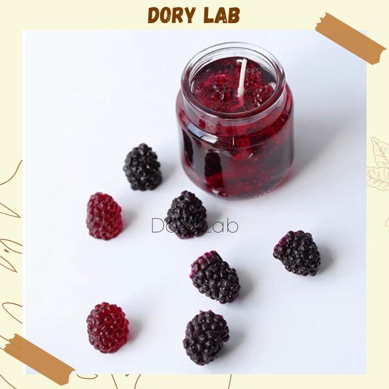 Nến Thơm Ly Quả Dâu Rừng Handmade Tinh Dầu Thiên Nhiên - Dory Lab