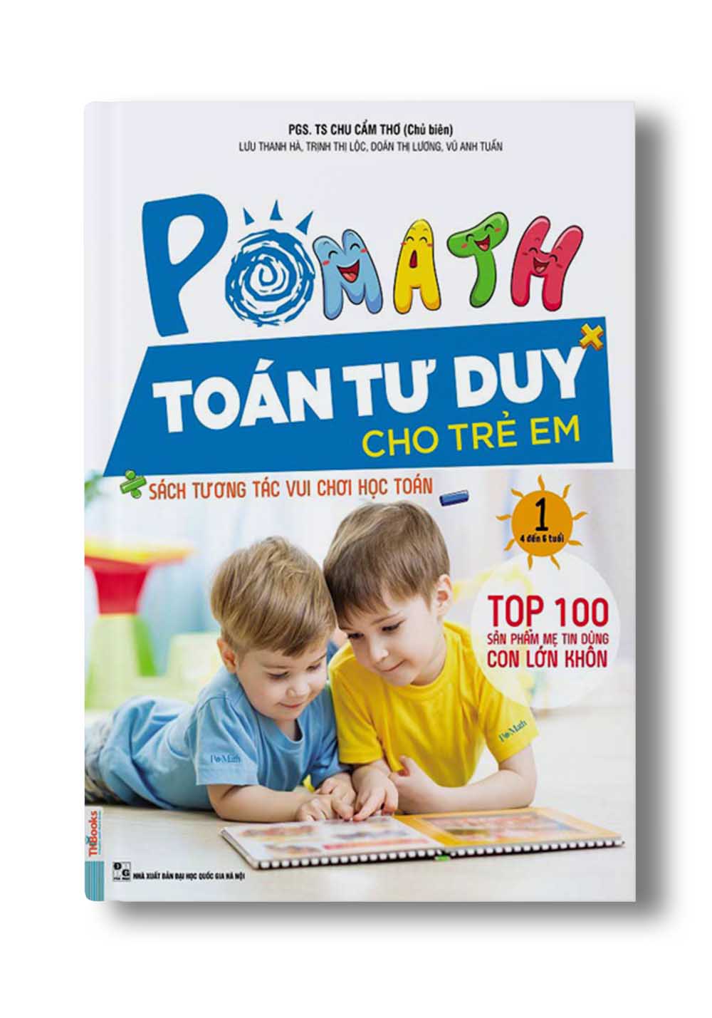 POMath - Toán Tư Duy Cho Trẻ Em 4-6 Tuổi (Tập 1)