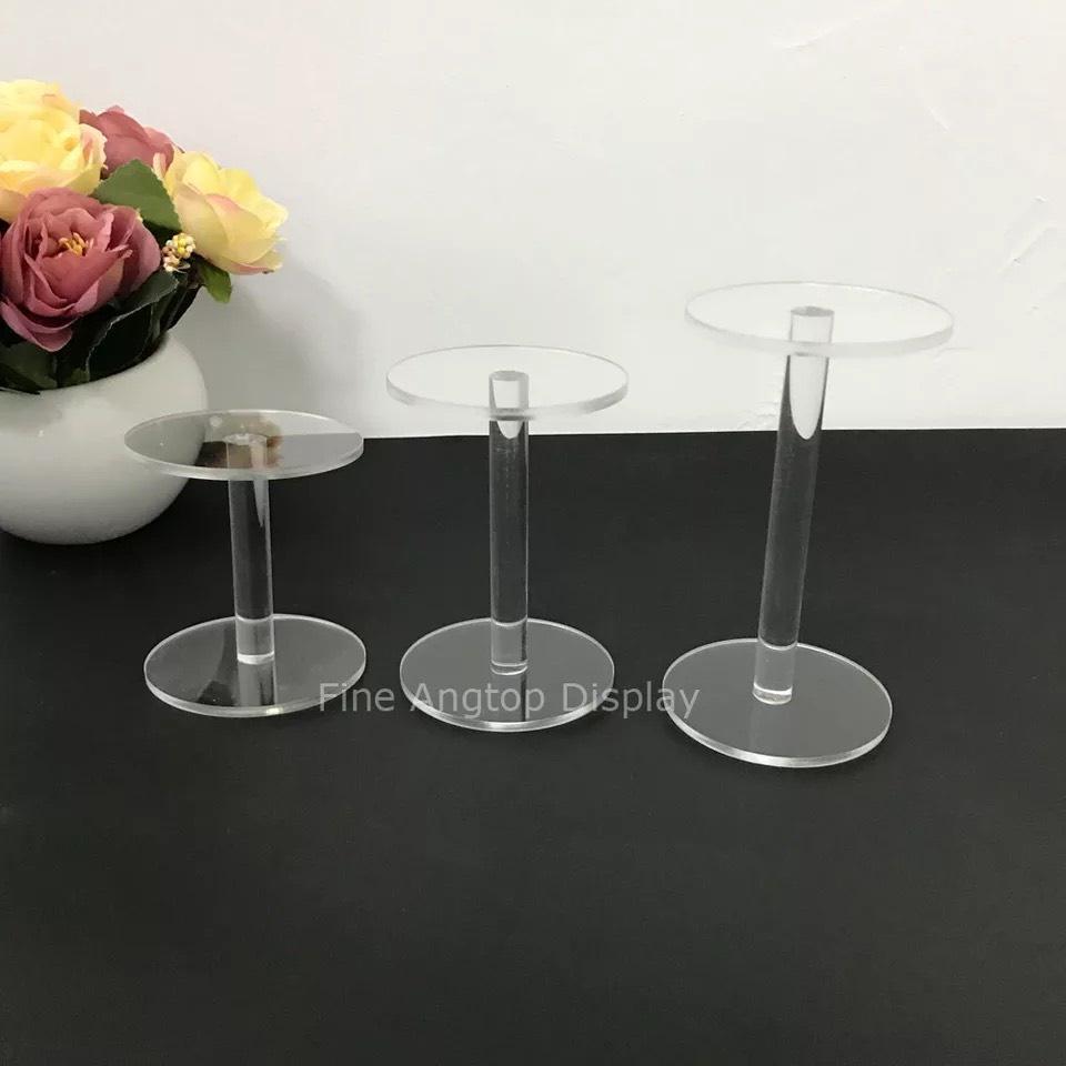 Kệ/giá đỡ mica trưng bày đồ trang sức nhẫn, bông tai, nhiều kích thước, nhiều màu