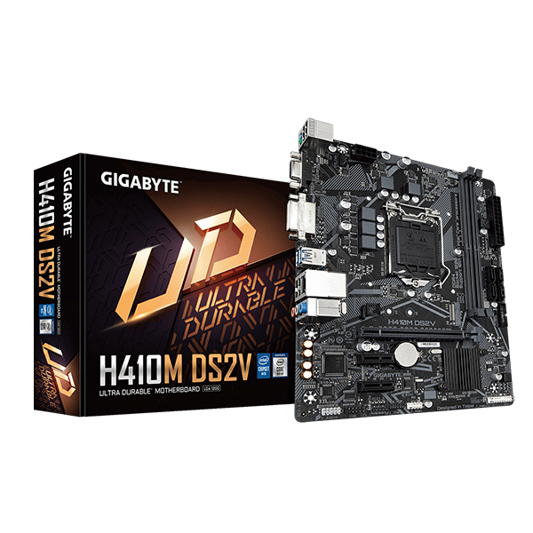 Bo Mạch Chủ Main Gigabyte H410M DS2V V1 - Hàng Chính Hãng